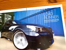 BMW E61 545i TOURING CA TUNED 5 SERIES CAR MAGAZINE ROAD TEST REVIEW