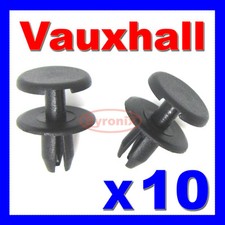 VAUXHALL ASTRA G H VECTRA C SIGNUM BUMPER TRIM CLIPS PUSH IN RIVET MK4 MK5 MK3