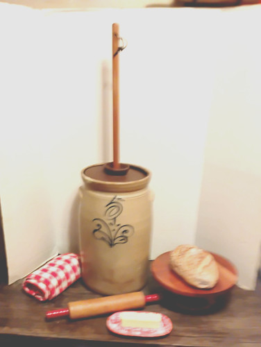 19th century gallon salt - gallon,