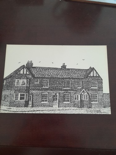 Pencil sketch postcard - postcard, the
