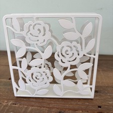 IKEA Metal White Floral Roses