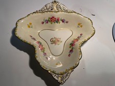 Rare 1937 KIng George VI Paragon Coronation Triangular Dish