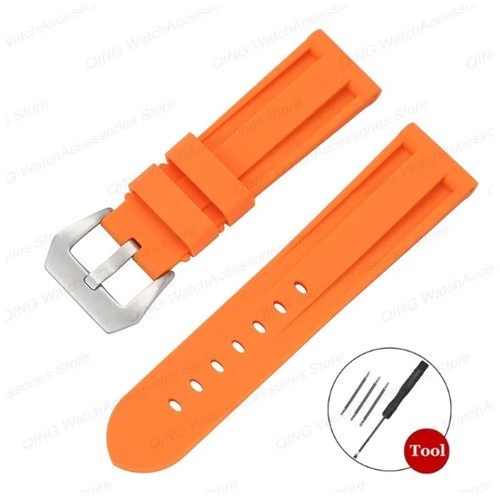Watch strap silicone big steel - strap,