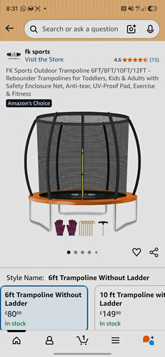 Sports 6ft outdoor - fk,