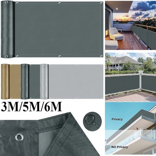Balcony privacy screen cover - screen,