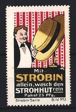 Advertising stamp Strobin