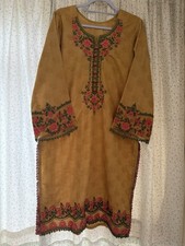 Sapphire Mustard Embroidered