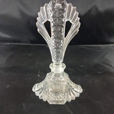 Vintage Art Deco Pressed Clear