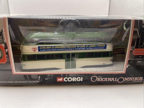 Corgi blackpool balloon tram - corgi,