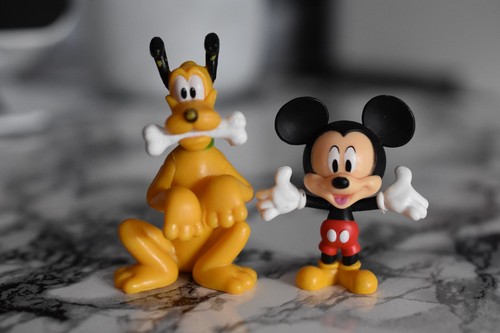 Pluto mickey mouse figures - mouse,