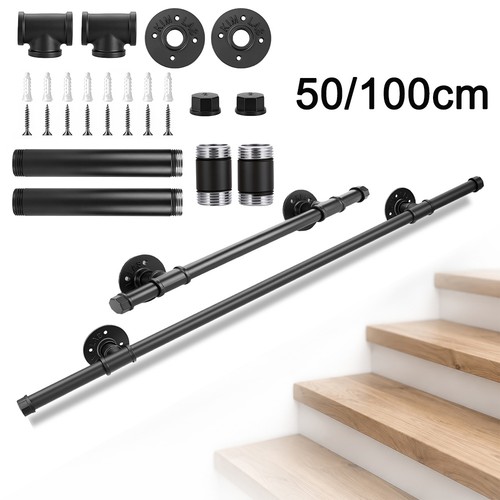 Metal stair handrail - stair, 50cm