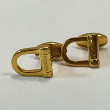 Gucci Gold GG Cufflinks Metal