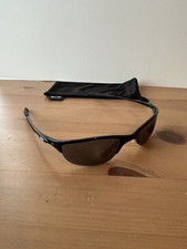 Vintage Oakley half wire blue