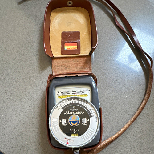 Vintage gossen lunasix light - gossen,