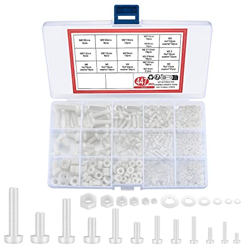 447 pcs nylon plastic hexagon - pcs,