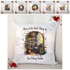 Designed 18" Cushion - Book