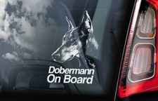 DOBERMANN Car Sticker