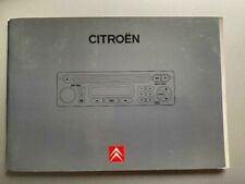 Citroen RDS Compact Disc Audio system with CD Changer Handbook Manual