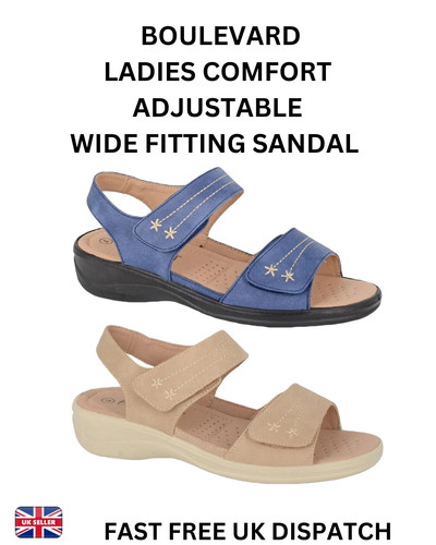Ladies wide fitting adjustable - wide,