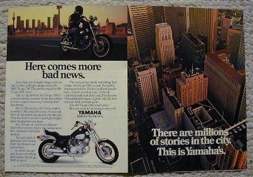 1985 yamaha brochure maxim 700 - yamaha,