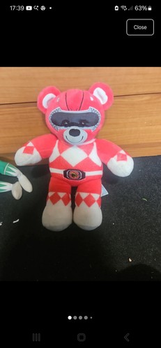 Build bear mighty morphin - mighty,