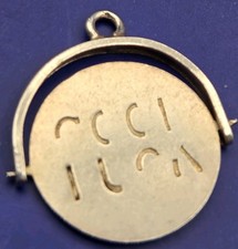 Vintage Silver Charm Of Good