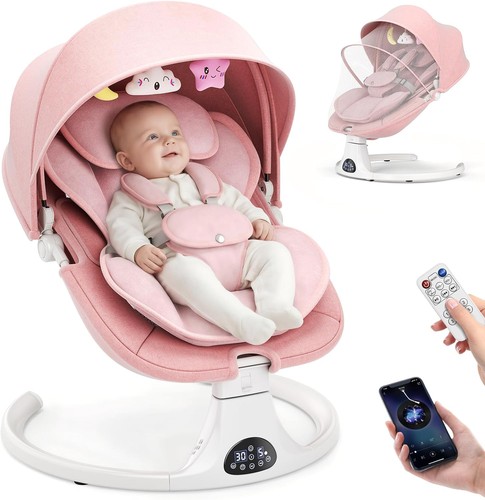 Electric baby swing bouncer 5 - swing, bouncer: