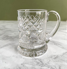Lead CRYSTAL TANKARD 1/2 Half
