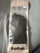 Halo 14 Inch Hair Extensions - Medium Brown With Caramel Highlights, Brand New