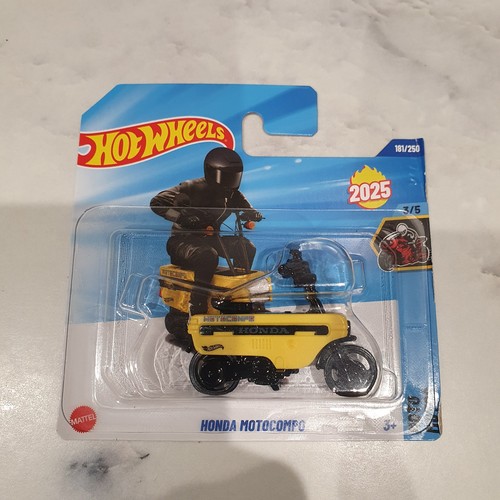 Hot wheels honda motocompo - hot, new