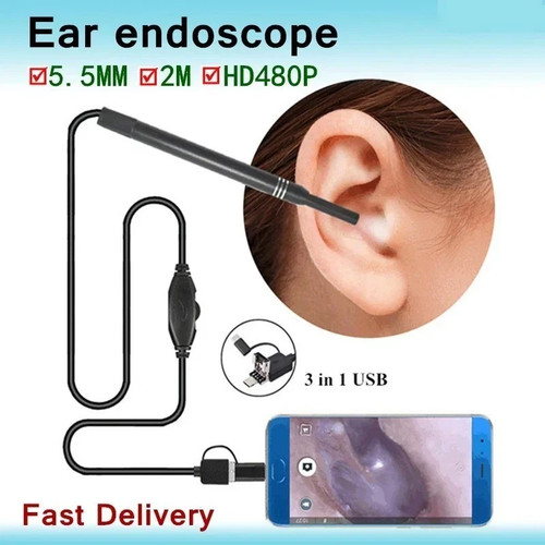 Led endoscope otoscope ear - led,