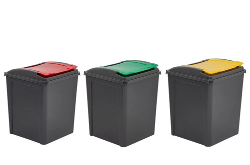 Plastic 50l recycling - plastic, bin