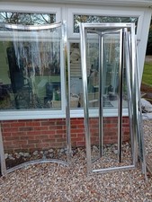 Aqata Luxury Shower Enclosure 1200 x 760 Ultra 8 easy clean glass D shape