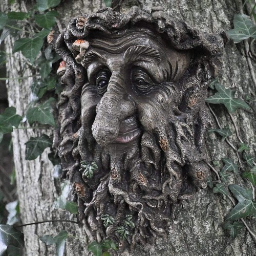 Greenman face decorative wall - greenman,
