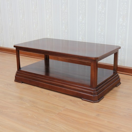 Mahogany coffee table low - coffee,