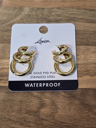 Lovisa real gold pvd plated - real,