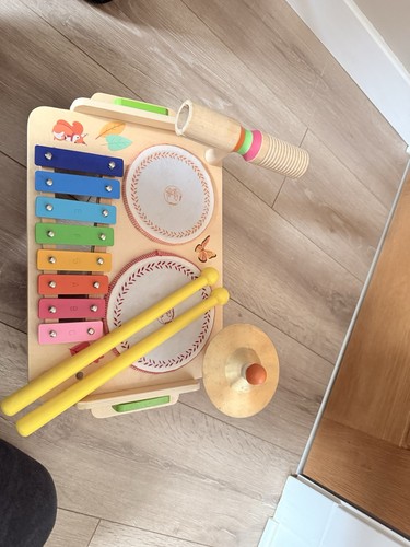 Wooden musical instruments toy - wooden,