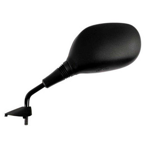 Mirror left black - black, kymco