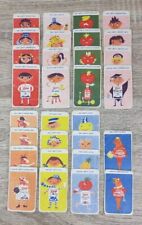 Vintage Card Game Libbys Foods Happy Families c.1964 30 Cards.