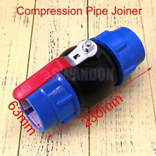 63mm Stop Tap Valve For HDPE