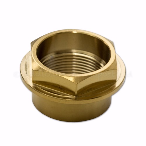 Gold titanium front wheel axle - titanium,