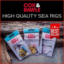 COX & RAWLE READY TIED SEA FISHING RIGS - BEACH/BOAT | NEW - FULL RANGE