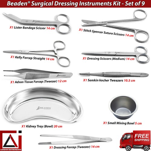 Surgical dressings first - dressings, aid
