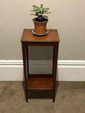 Antique Mahogany Inlaid Two