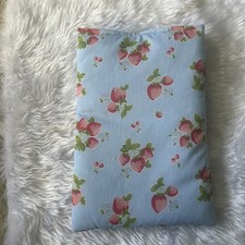 Handmade Book Sleeve Cover Pouch Padded Sunflower Fabric