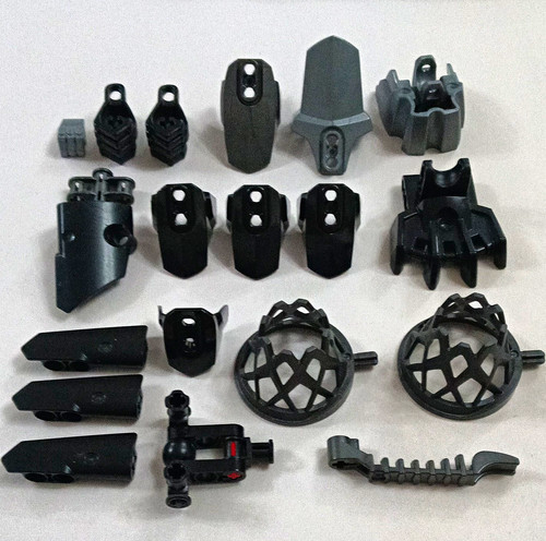 Lego bionicle black grey - lego,
