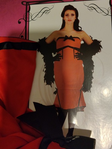 Showgirl burlesque dress red - showgirl,