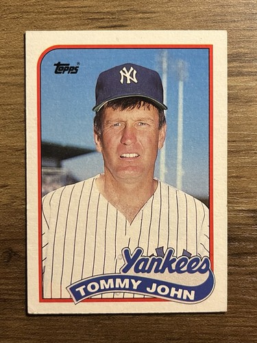 1989 topps tommy john new - 1989,