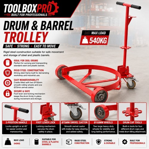 Heavy duty drum barrel - duty,