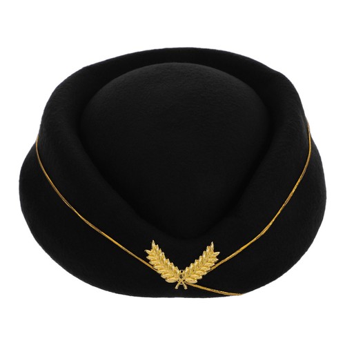 Beret stewardess hat - stewardess,